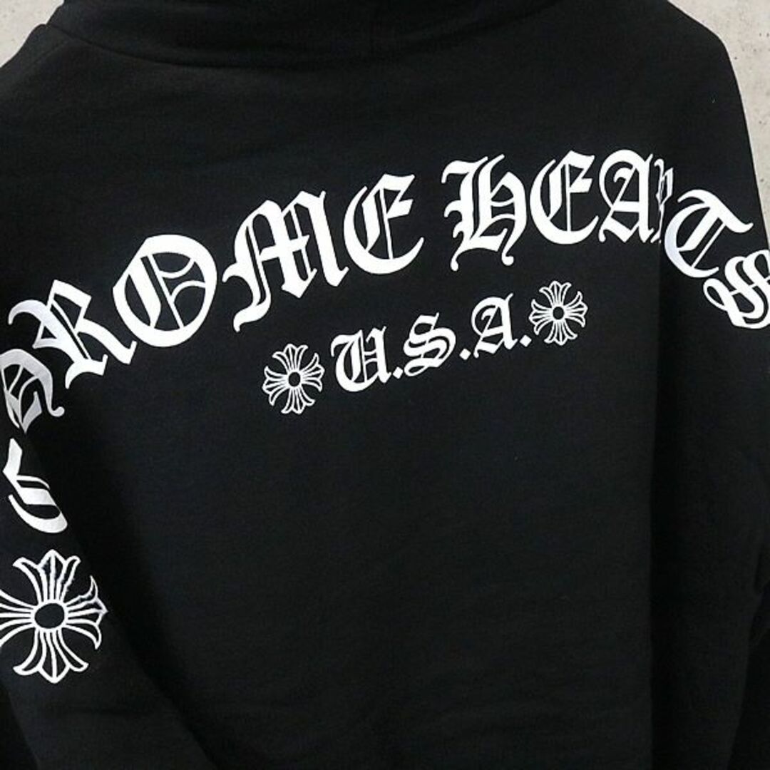 Chrome Hearts - 銀座店 新品 クロムハーツ バッグロゴ パーカーL 黒