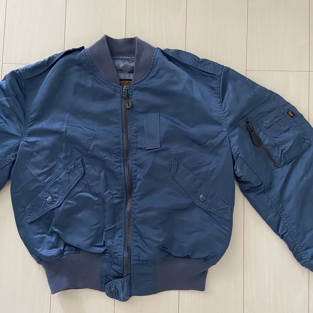 ALPHA INDUSTRIES(アルファインダストリーズ)のUSA製 アメリカ軍 ALPHA TYPE L-2A フライトジャケット メンズのジャケット/アウター(フライトジャケット)の商品写真