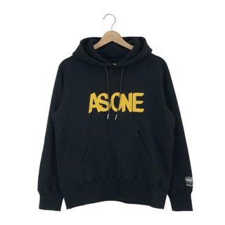 サカイ(sacai)の【新品】  sacai / サカイ | 2023SS | × Eric Haze AS ONE Hoodie / ロゴ スウェットパーカー | 0 | ブラック | レディース(トレーナー/スウェット)