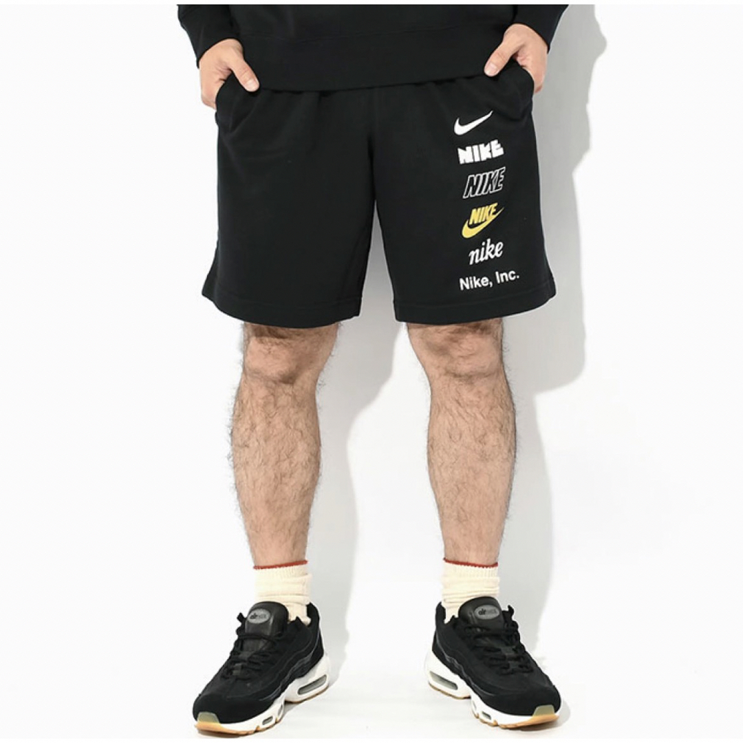 NIKE(ナイキ)のナイキ マルチ ロゴ  Tシャツ ハーフパンツ セットアップ　上2XL 下XL メンズのトップス(Tシャツ/カットソー(半袖/袖なし))の商品写真
