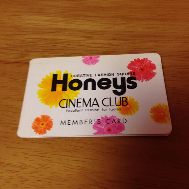 HONEYS(ハニーズ)のHoneysポイントカード その他のその他(その他)の商品写真