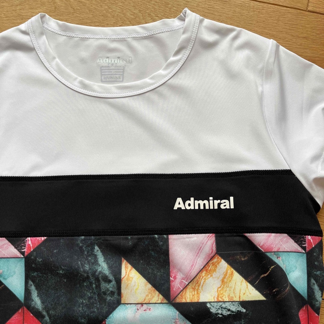 Admiral(アドミラル)の【アドミラル 】グラフィックフロントラインTEE (Sサイズ) スポーツ/アウトドアのテニス(ウェア)の商品写真