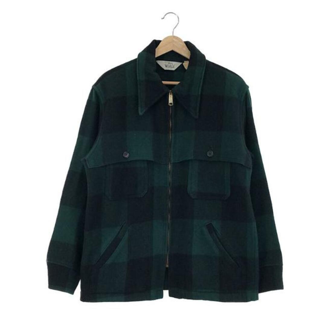 WOOLRICH　70s 白タグ　バッファローチェック　ジャケット　美品