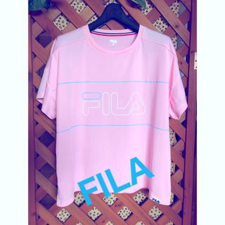 フィラ(FILA)のトップス　Tシャツ　スポーツ　レディース　フィットネス　FILA  ランニング(Tシャツ(半袖/袖なし))