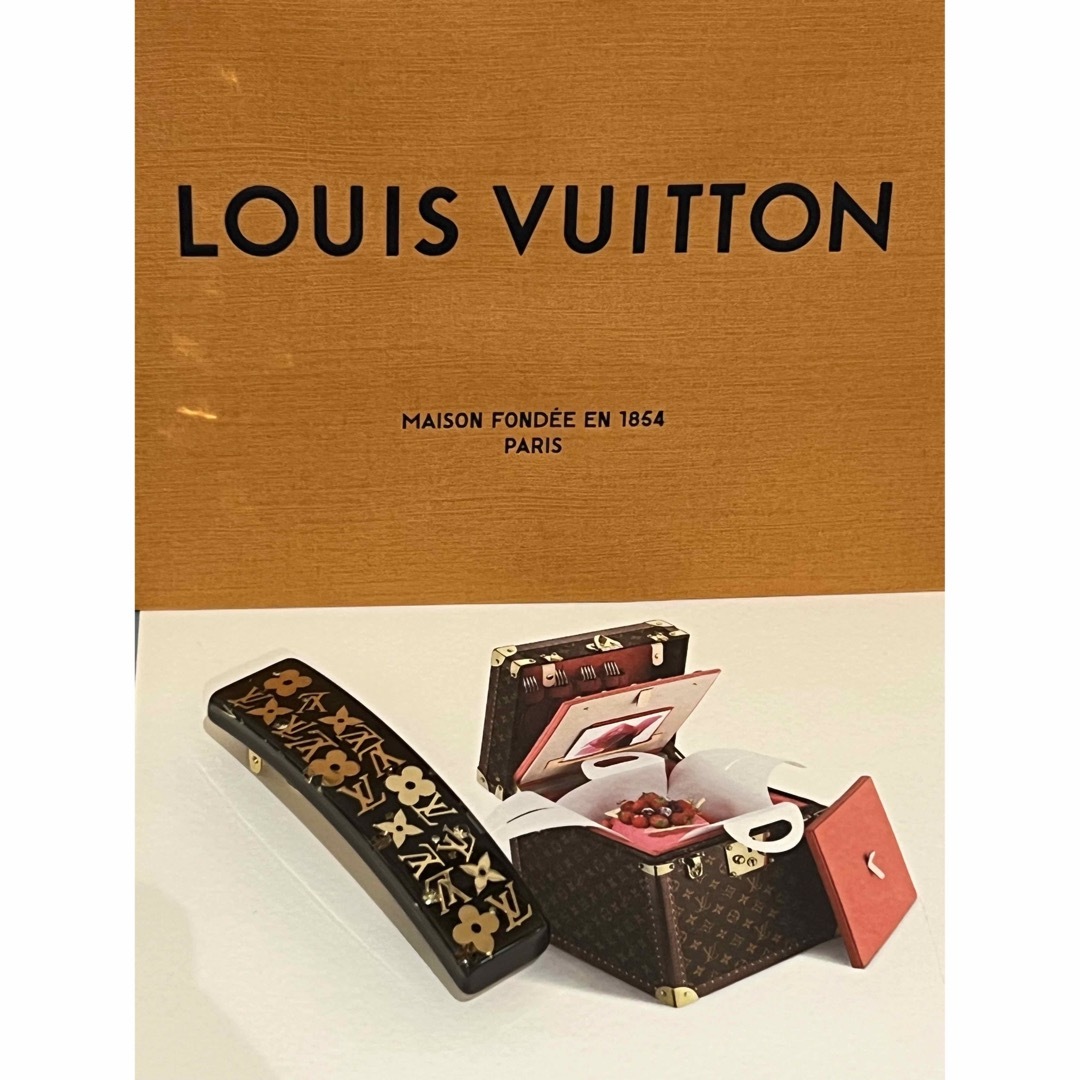 LOUIS VUITTON(ルイヴィトン)のS❤️様 LOUIS VUITTON モノグラム バレッタ アンクルージョン  レディースのヘアアクセサリー(バレッタ/ヘアクリップ)の商品写真