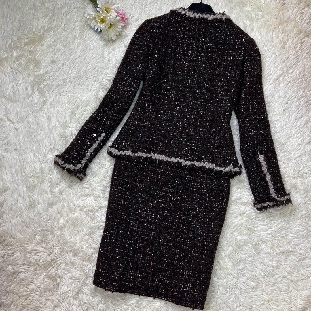 極美品♡ルネ♡ツイードセットアップ-