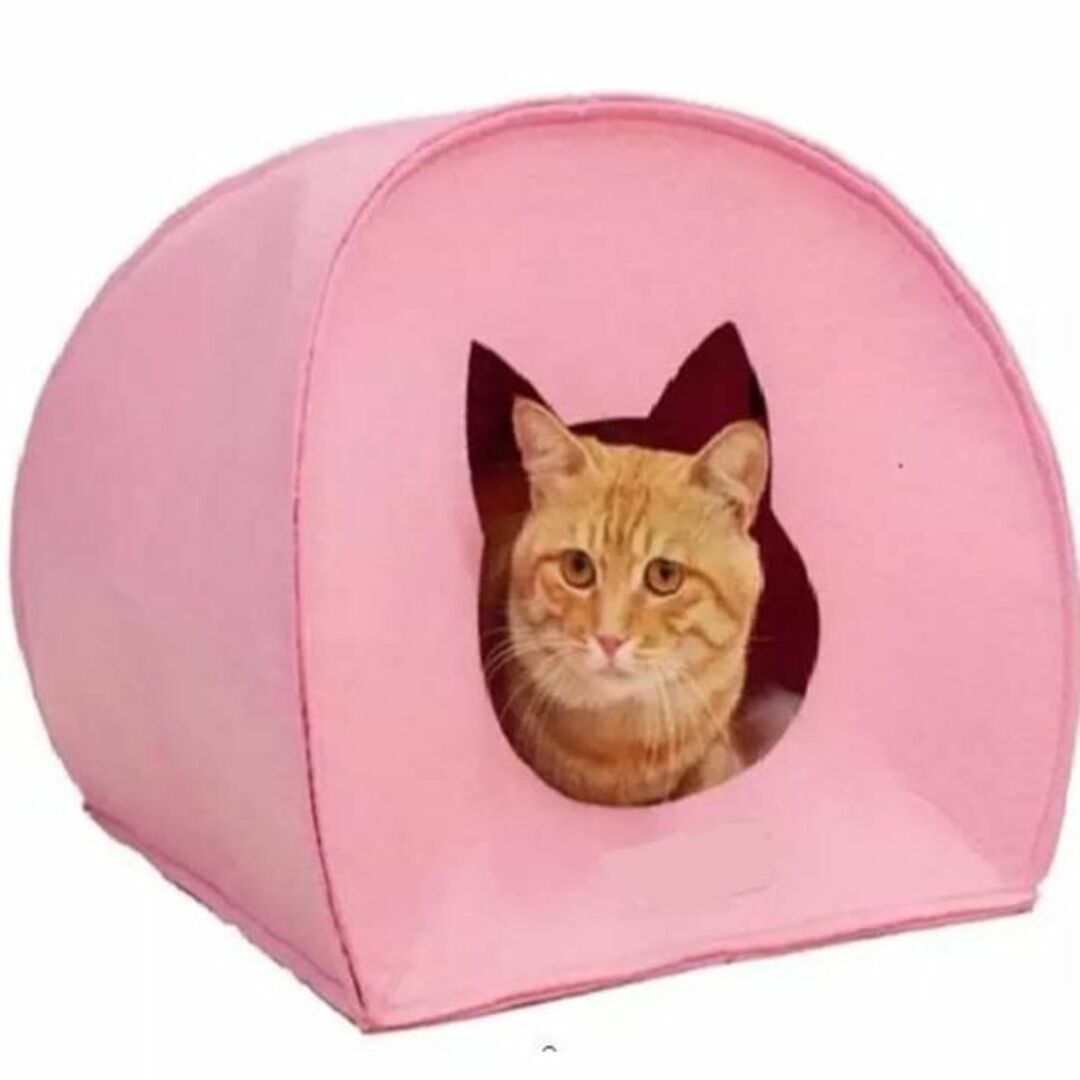 NAWOMIDOU 猫 ベッド ペットハウス オールシーズン 室内用 小屋 キャ