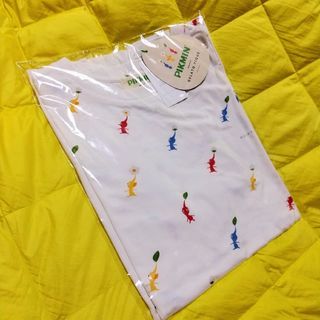 ジェラートピケ(gelato pique)の【ぽんた様専用】ジェラートピケ　ピクミンプリントＴシャツ　総柄(ルームウェア)