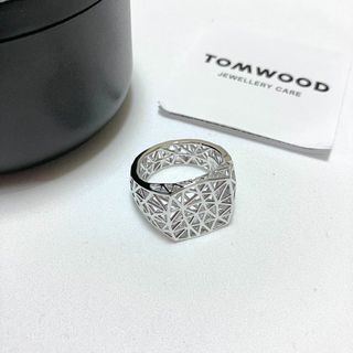 新品 60 TOMWOOD Mesh Ring シルバー 指輪 5188