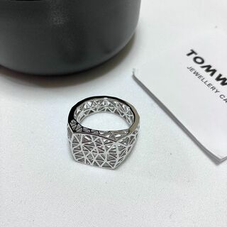 新品 60 TOMWOOD Mesh Ring シルバー 指輪 5188