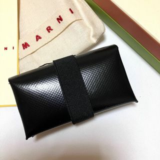 Marni - 新品 23ss マルニ オリガミウォレット 財布 黒 ブラック 5311