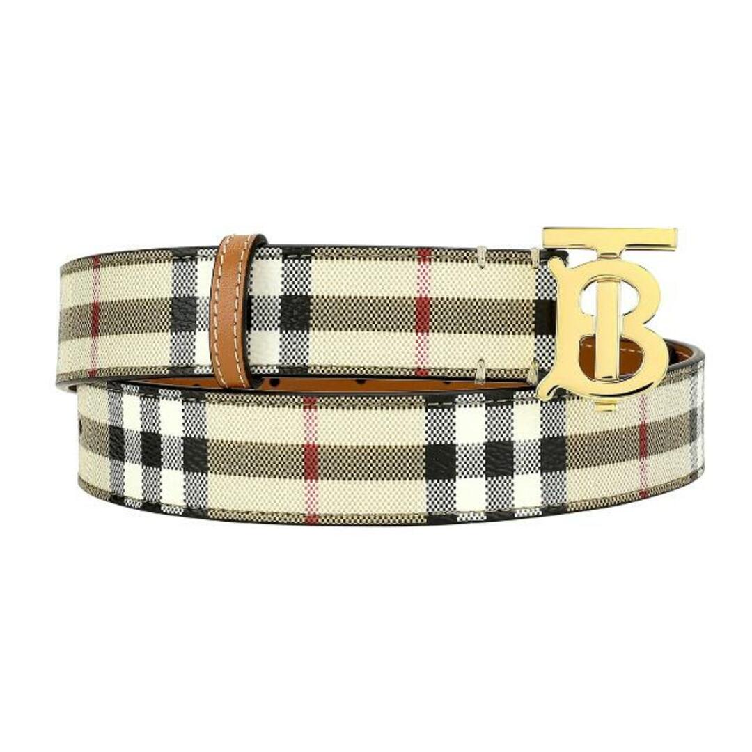 新品 バーバリー BURBERRY ベルト TBベルト アーカイブベージュ/ライトゴールド S | フリマアプリ ラクマ