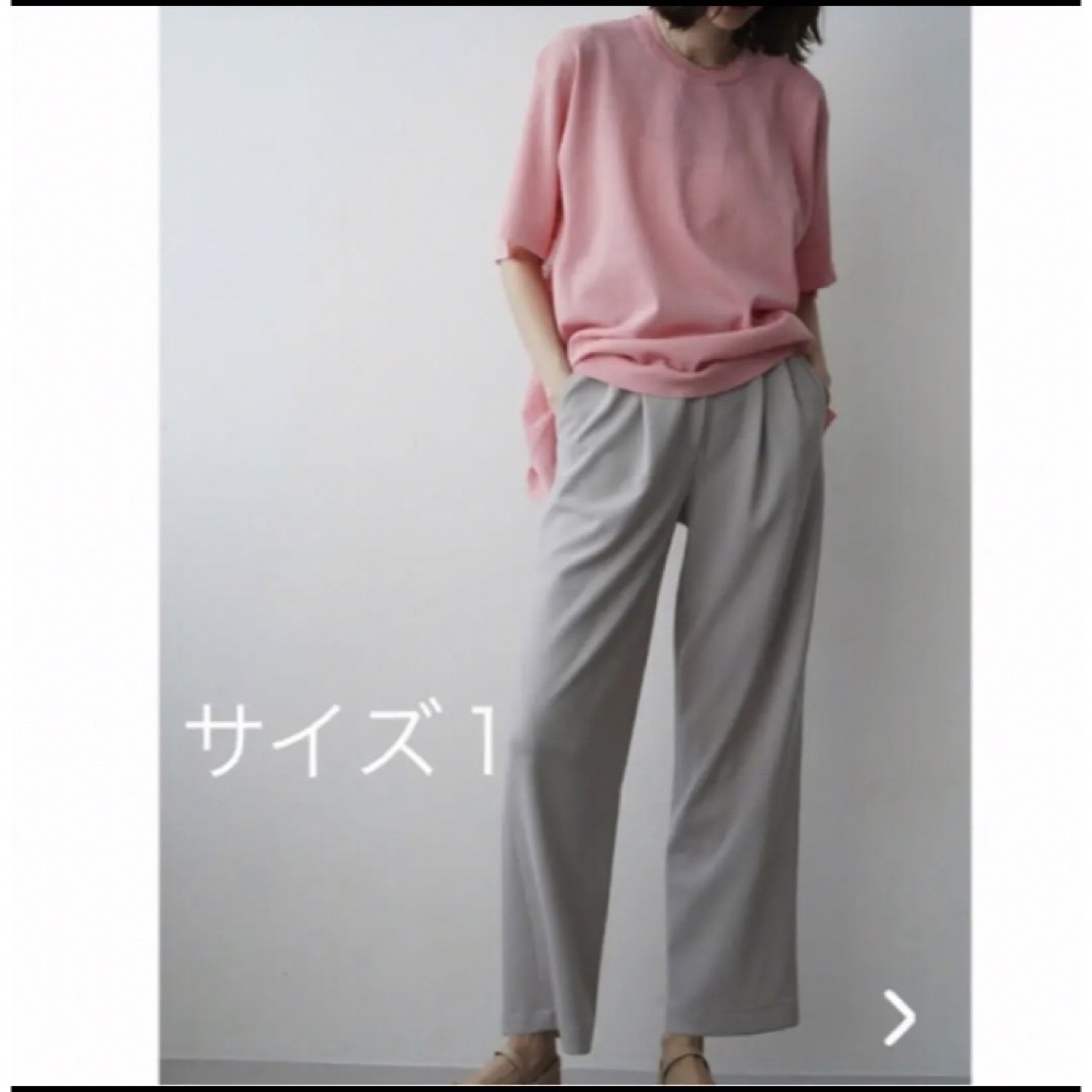 サイズ１新品タグ付　CLANE RIB STRIPE PANTS サイズ１