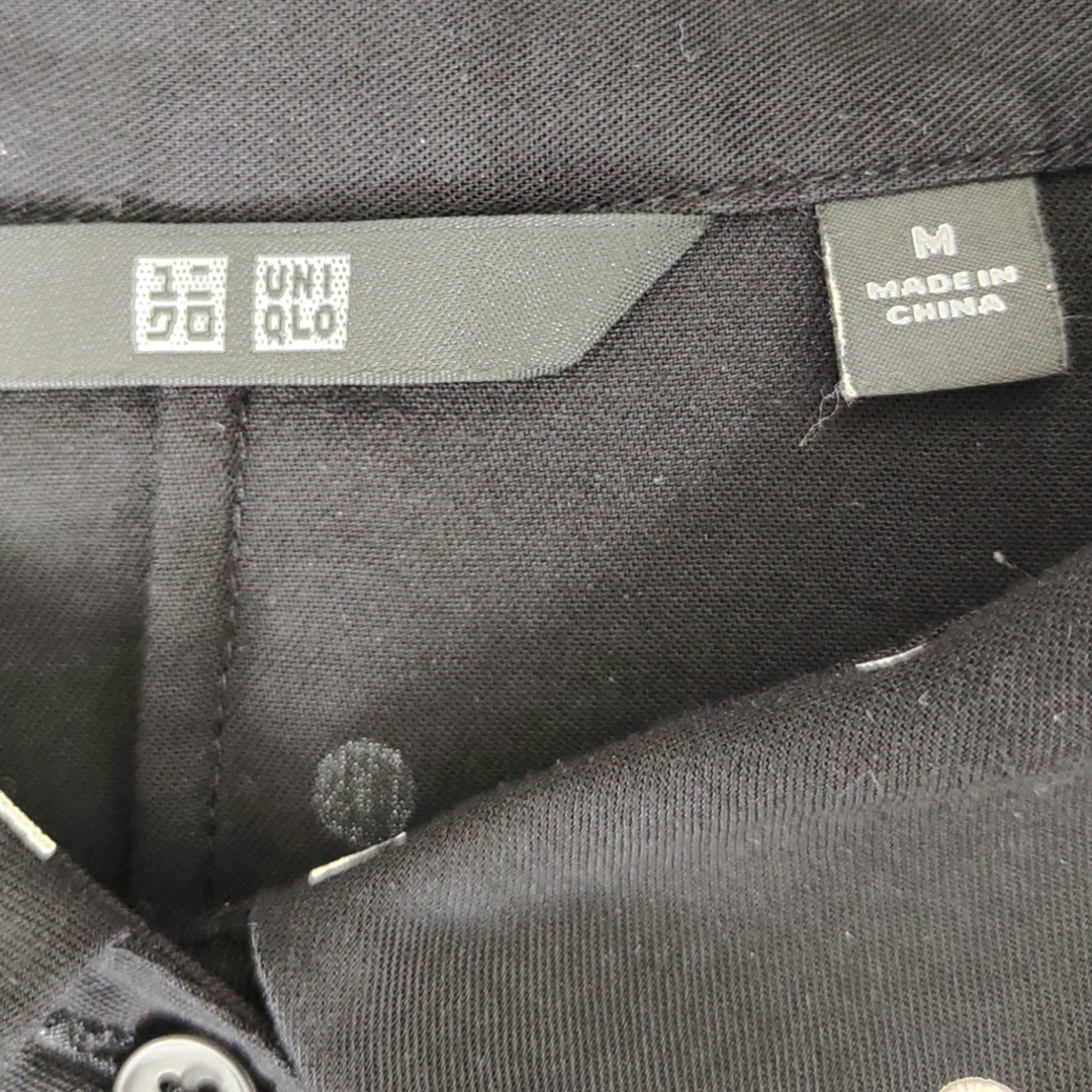 UNIQLO(ユニクロ)のUNIQLO　ドットブラウス　半袖 レディースのトップス(シャツ/ブラウス(半袖/袖なし))の商品写真