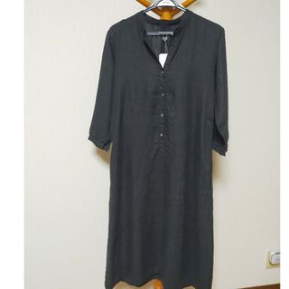 フォグリネンワーク(fog linen work)のフォグリネンワーク　ワンピース　ブラック(ロングワンピース/マキシワンピース)