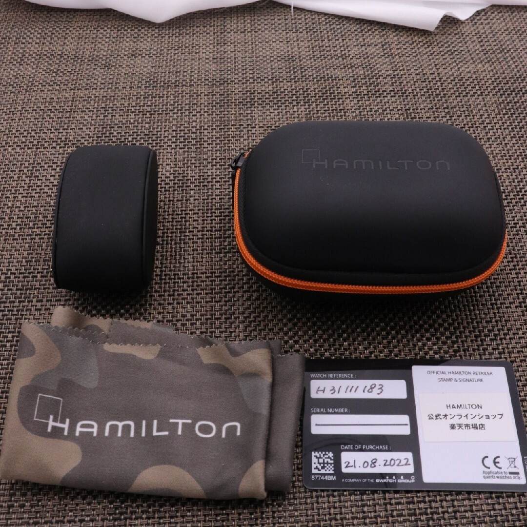 ケースSize付属品付き【新品電池】HAMILTON アメリカンクラシック H311110