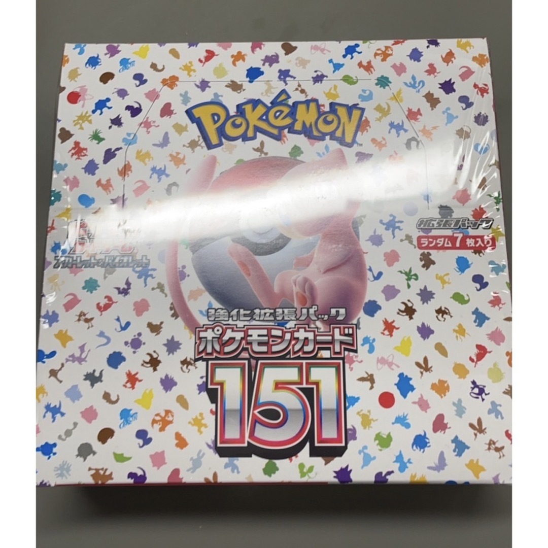 ポケモンカード151BOX（シュリンク付）