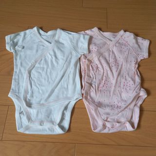 ユニクロ(UNIQLO)のUNIQLO　ロンパース　60cm　半袖(ロンパース)