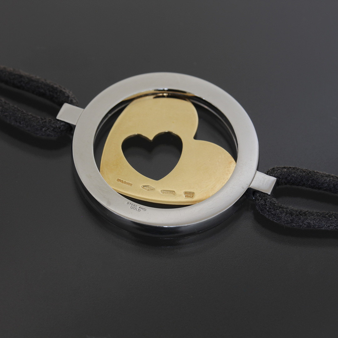 ブルガリ BVLGARI トンドハート ブレスレット 750 SS E0403