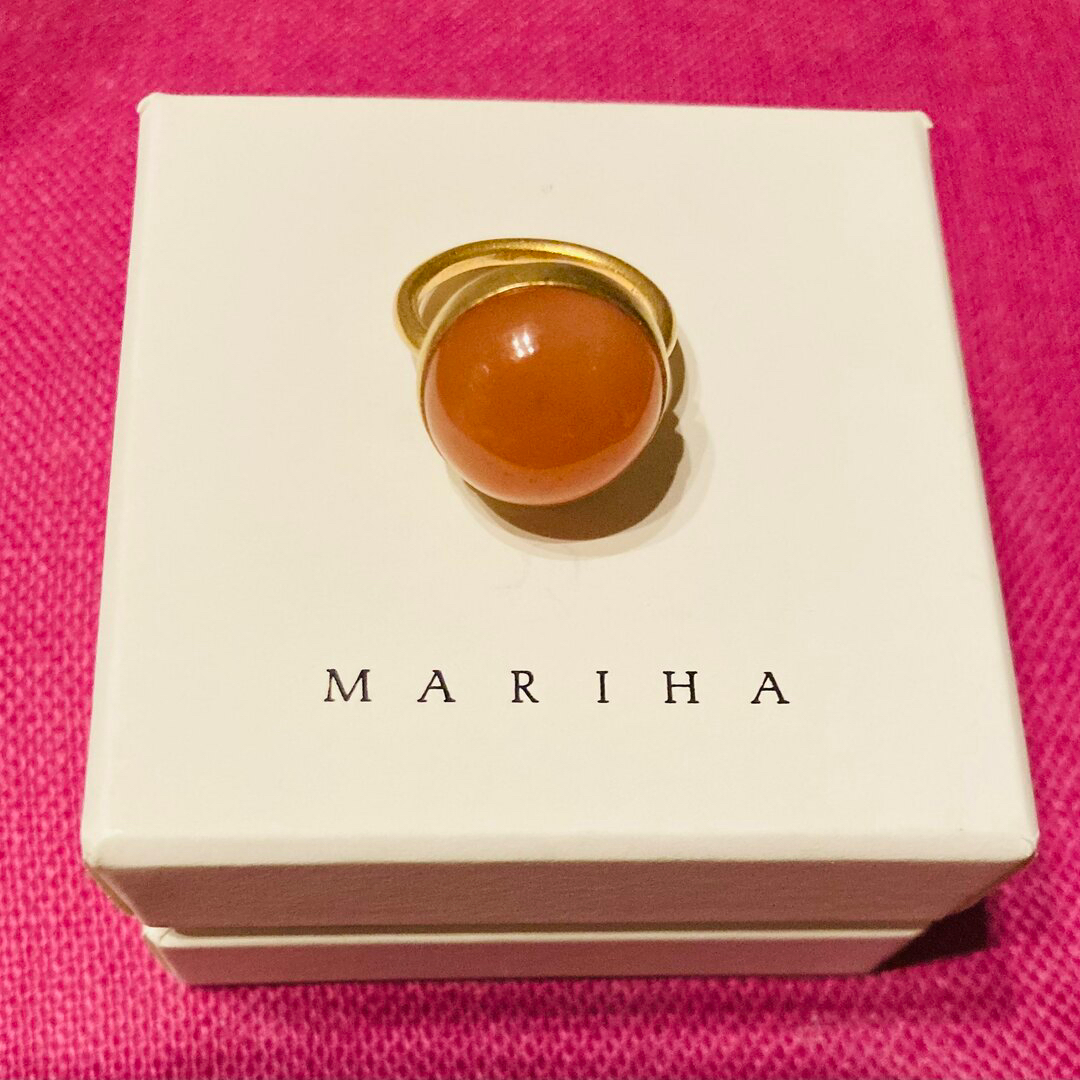 MARIHA(マリハ)のマリハ　オレンジムーンストーン　リング レディースのアクセサリー(リング(指輪))の商品写真