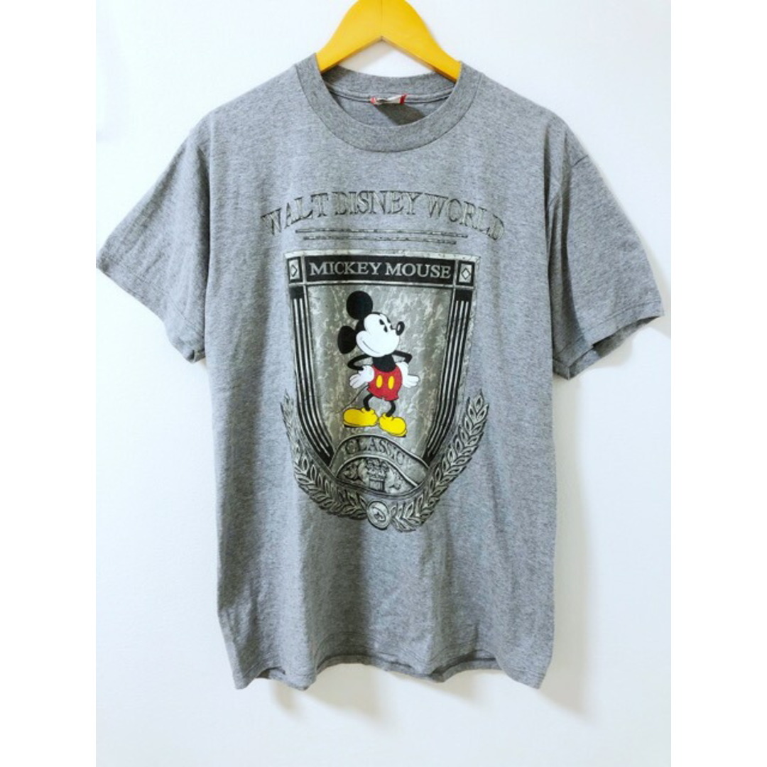 DISNEY DESIGNS（ディズニーデザイン）90's　USA製　MICKEYMOUSE　プリントTシャツ【007】