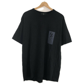 ワイズ(Y's)のY's ワイズ 18SS ロゴプリントコットンTシャツ ブラック 4(Tシャツ(半袖/袖なし))