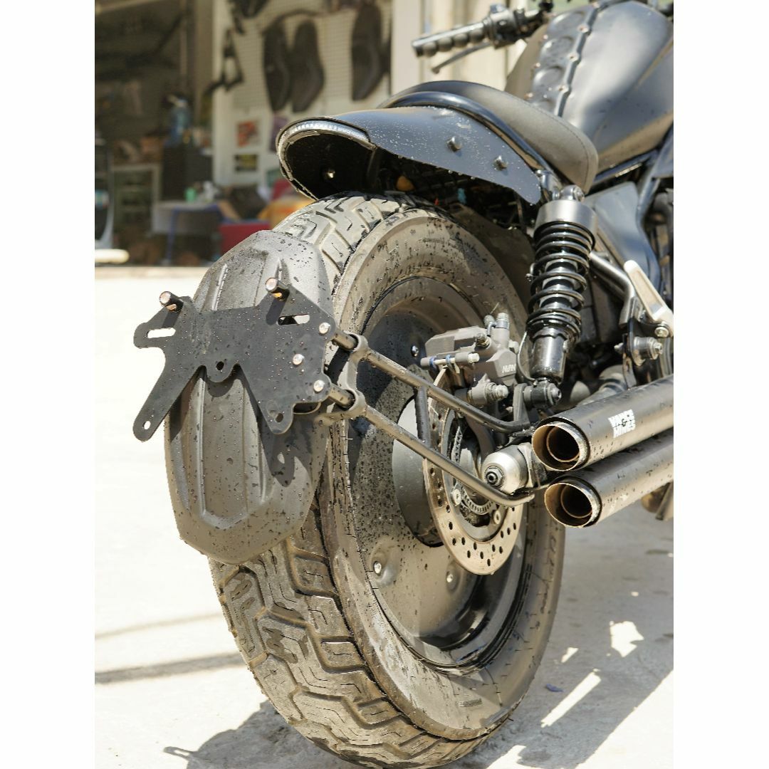 レブル250 レブル500 ディアブロフェンダー&サイドナンバー レブル250 レブル500 ディアブロフェンダー&サイドナンバー