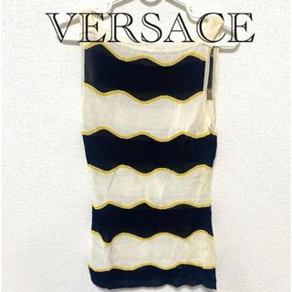 ヴェルサーチ(VERSACE)のVERSACE タンクカットソー(カットソー(半袖/袖なし))