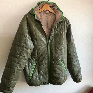 美品 BILLABONG ビラボン リバーシブル 中綿 ジャケット 軽量 L