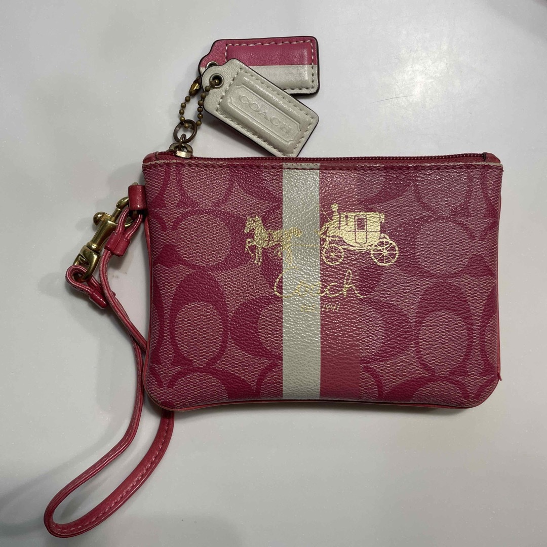 COACH(コーチ)のcoach ポーチ レディースのファッション小物(ポーチ)の商品写真