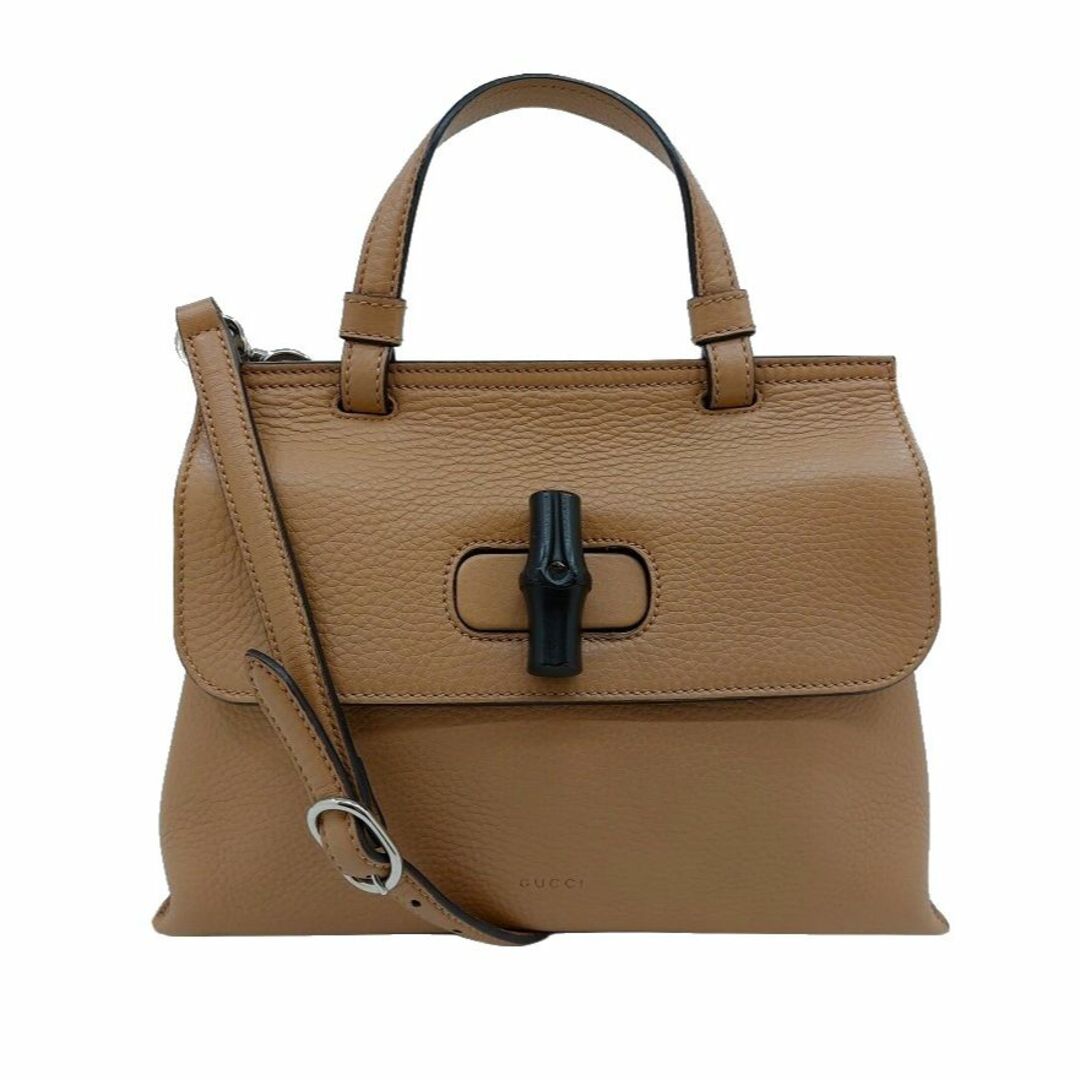 Gucci - 未使用品!GUCCI【グッチ】バンブー デイリー レザー 2WAY