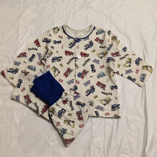 シマムラ(しまむら)の🍓様専用　パジャマ　トミカのパンツ　100サイズ　２点セット(パジャマ)