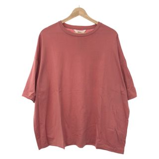 ネーム 23SS SILKETE COTTON シルケット天竺ビッグTシャツ(Tシャツ/カットソー(半袖/袖なし))