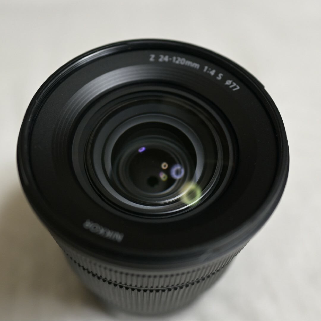 Nikon(ニコン)の美品 Nikkor z 24-120mm f4s nikon z ズームレンズ スマホ/家電/カメラのカメラ(ミラーレス一眼)の商品写真