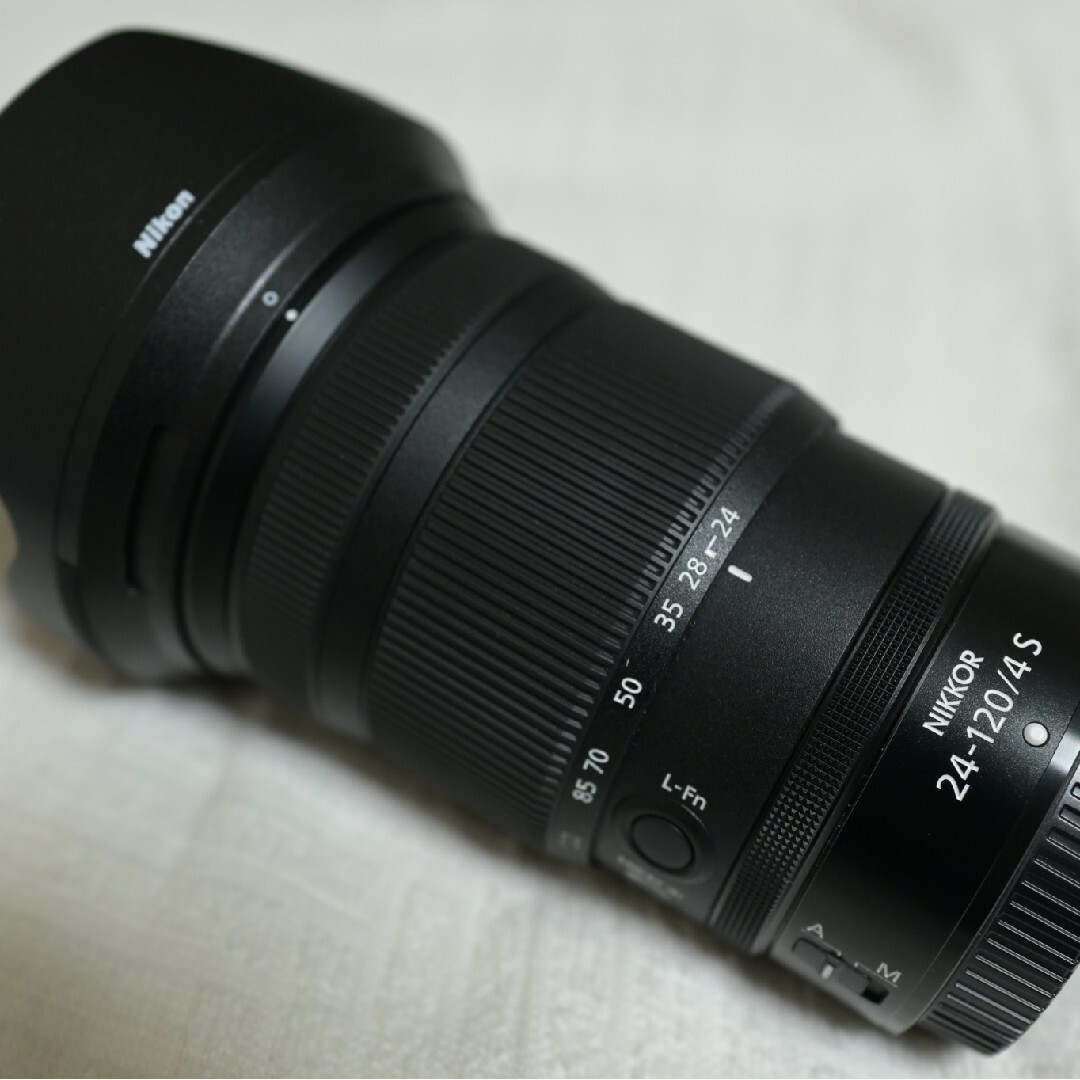 Nikon(ニコン)の美品 Nikkor z 24-120mm f4s nikon z ズームレンズ スマホ/家電/カメラのカメラ(ミラーレス一眼)の商品写真