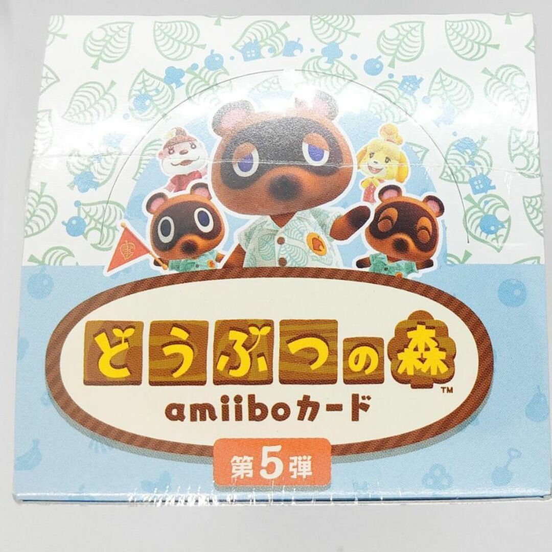 どうぶつの森amiiboカード 第5弾 1BOX 25パック入り シュリンク付きの ...