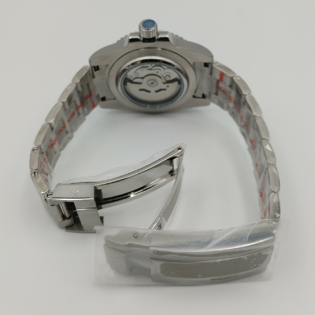 新品カスタムSEIKOMOD 40mm黒サブ黒マリン文字盤NH35機械式 メンズの時計(腕時計(アナログ))の商品写真