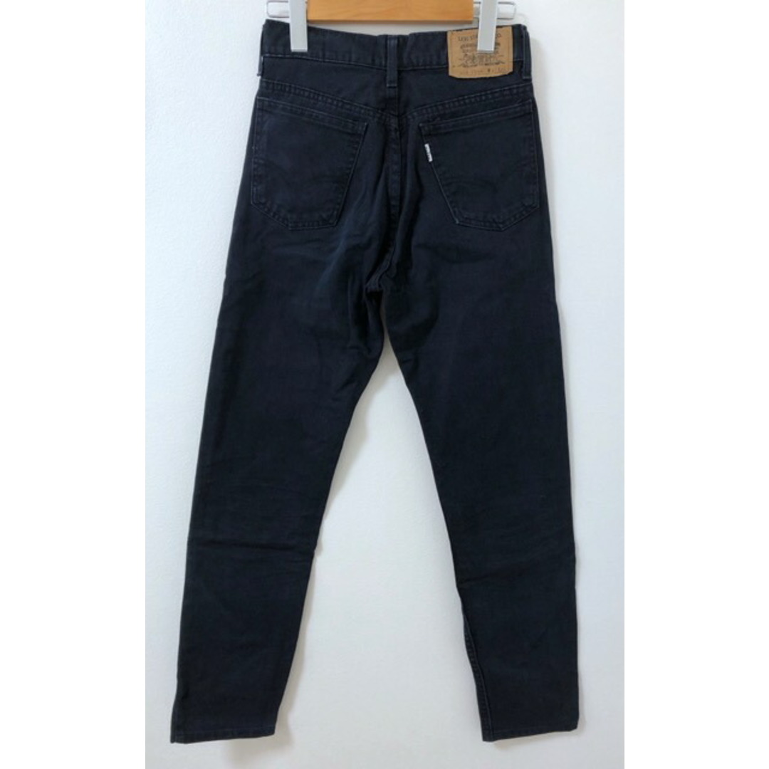 Levi's（リーバイス）90's　日本製　606-1059　ブラックデニムパンツ　スリムテーパードパンツ【中古】【007】