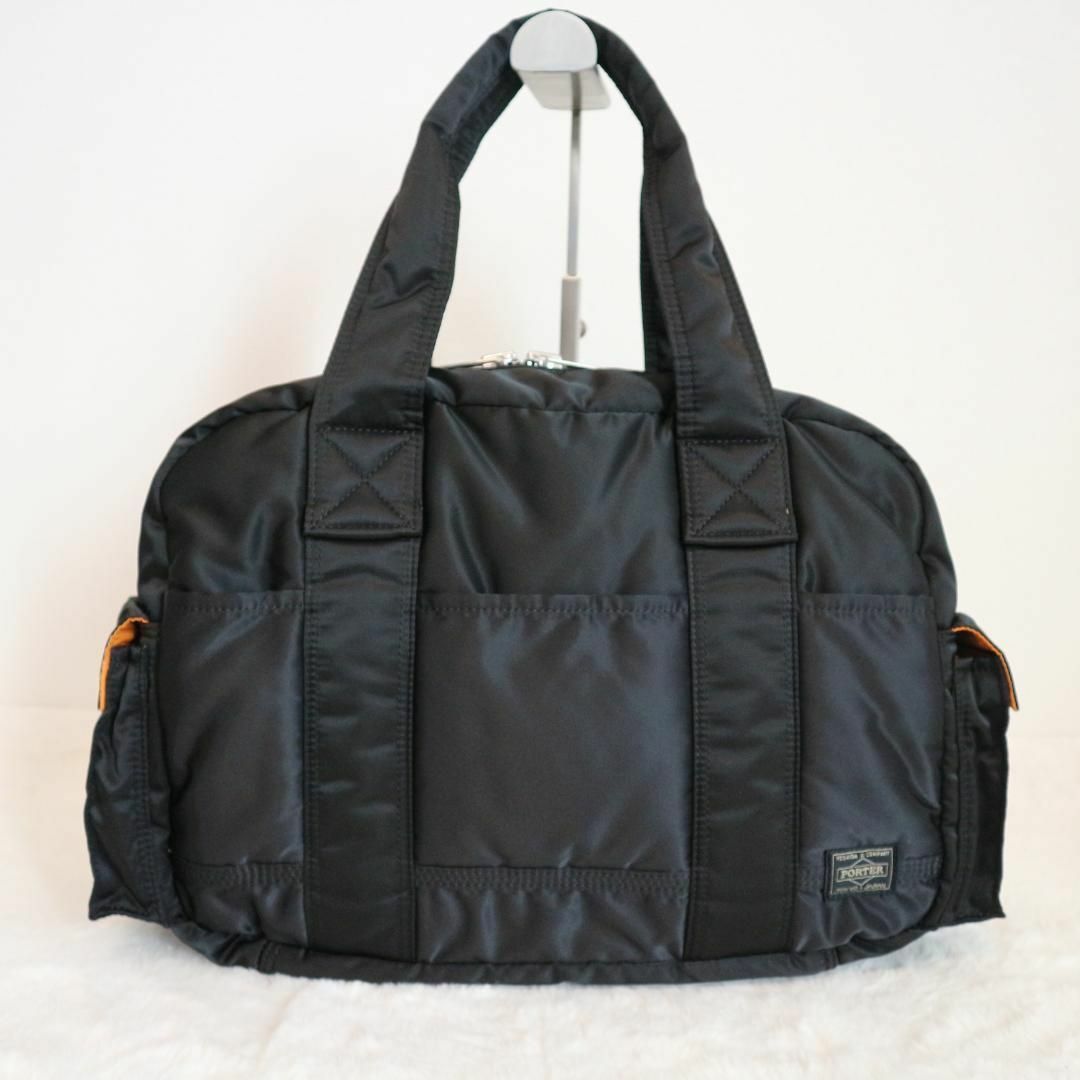 美品☆PORTER TANKER BOSTON BAG (L)ブラック - ボストンバッグ