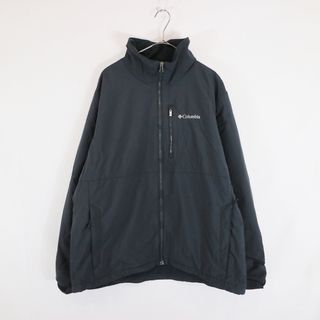 コロンビア(Columbia)のColumbia コロンビア 中綿 ナイロンジャケット 防寒 登山 キャンプ アウトドア ブラック (メンズ XL) 中古 古着 N5226(その他)