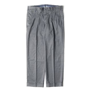 PT TORINO ピーティー トリノ パンツ サイズ:48 ツータック ストレッチ ウール スラックス パンツ トラウザー GENTLEMAN FIT グレー ボトムス ズボン 【メンズ】【中古】【美品】(スラックス)