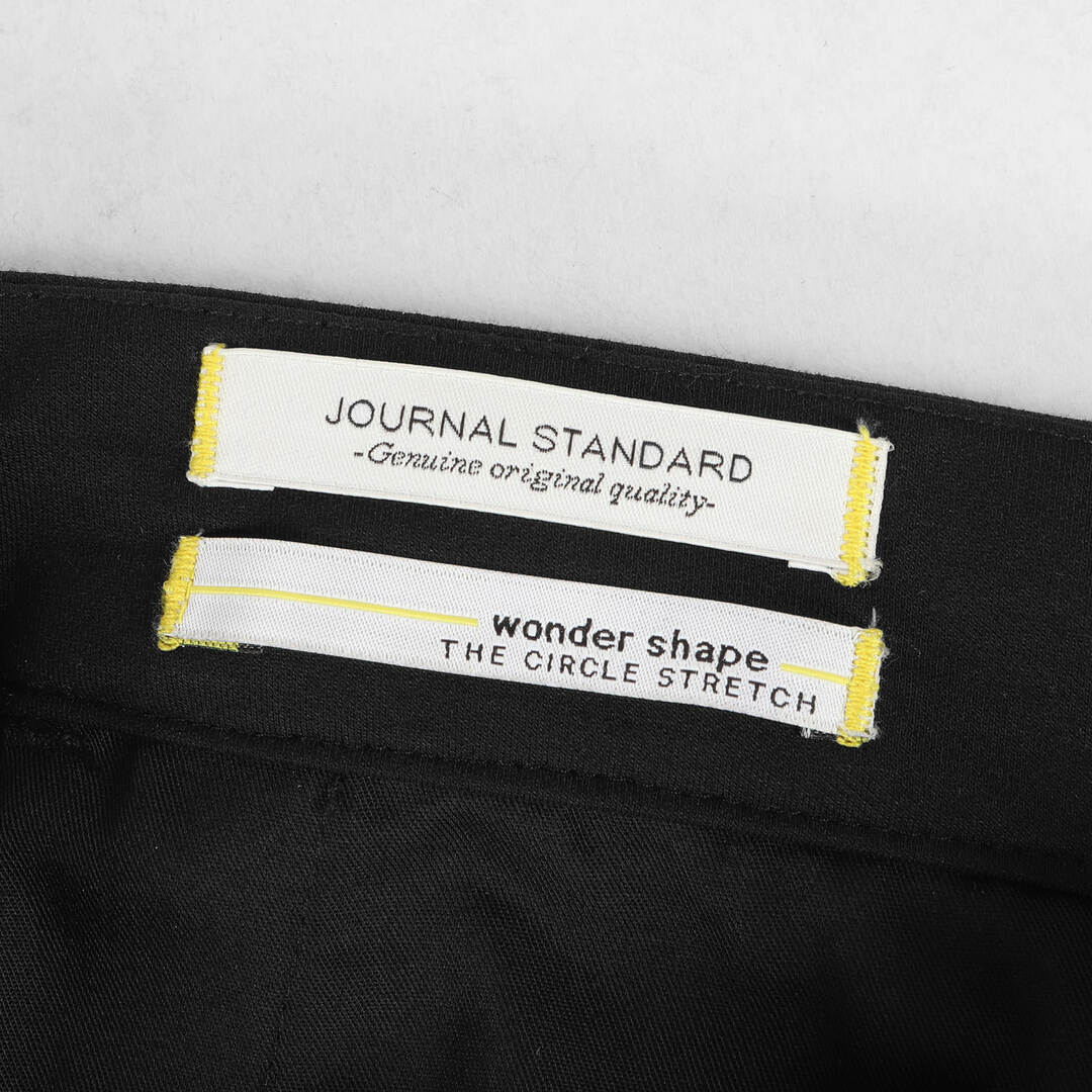 JOURNAL STANDARD ジャーナルスタンダード パンツ サイズ:M 22AW ストレッチ ツイル イージー パンツ トラウザー ブラック 黒  ボトムス ズボン 【メンズ】【中古】【美品】