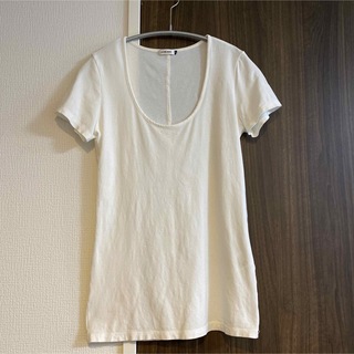ルシェルブルー(LE CIEL BLEU)のルシェルブルー 白Tシャツ サイズ38 (Tシャツ(半袖/袖なし))