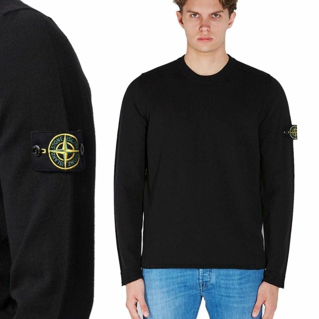 15 STONE ISLAND ブラック セーター ニット size L