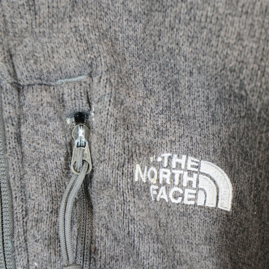THE NORTH FACE(ザノースフェイス)のSALE/ THE NORTH FACE ノースフェイス ベターセーター フリースジャケット 防寒  アウトドア グレー (メンズ M) 中古 古着 N5298 メンズのトップス(ニット/セーター)の商品写真