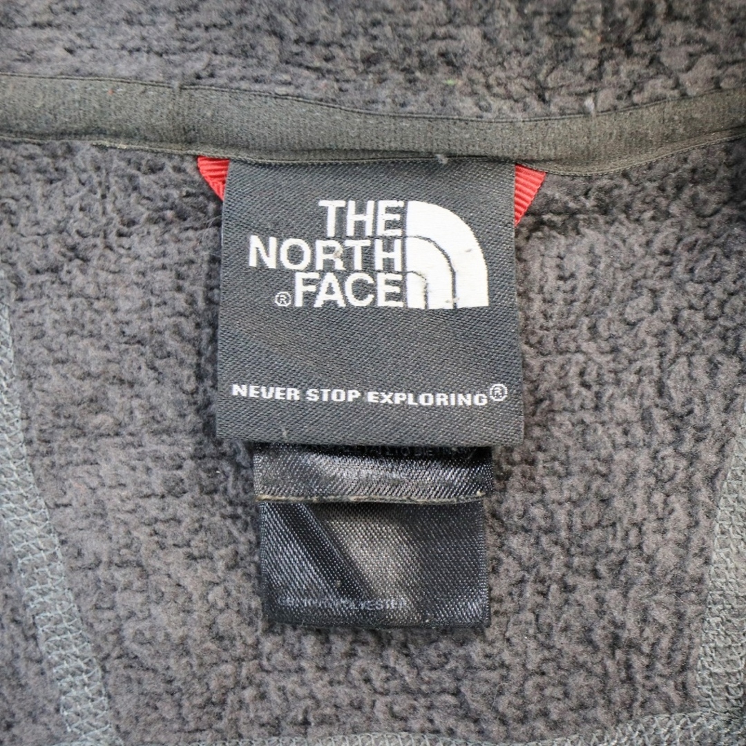 THE NORTH FACE(ザノースフェイス)のSALE/ THE NORTH FACE ノースフェイス ベターセーター フリースジャケット 防寒  アウトドア グレー (メンズ M) 中古 古着 N5298 メンズのトップス(ニット/セーター)の商品写真