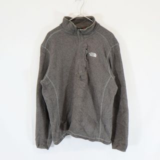 ザノースフェイス(THE NORTH FACE)のSALE/ THE NORTH FACE ノースフェイス ベターセーター フリースジャケット 防寒  アウトドア グレー (メンズ M) 中古 古着 N5298(ニット/セーター)