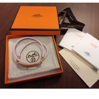 エルメス(Hermes)の最終値下げ/新品 エルメス レザーブレスレット ルリ(ブレスレット/バングル)