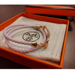 Hermes - 最終値下げ/新品 エルメス レザーブレスレット ルリの通販