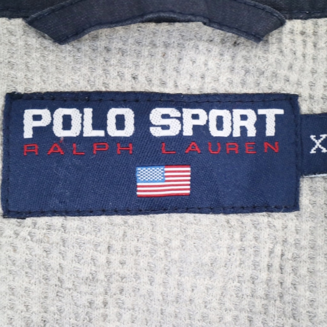 2000年代~ POLO SPORTS ポロスポーツ スイングトップ 防寒 アメカジ ネイビー (メンズ XL) N5312